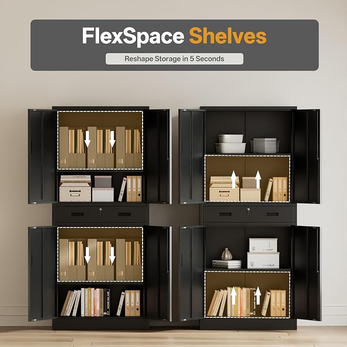 TaskStorz Metal Storage Cabinets - Image 5