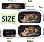 Pardick Pencil Case，3D Tiger Big Capacity Pencil Pouch Coin Pouch Stationery - Image 4