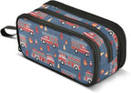 BOENLE Custom Fire Trucks Pencil Case Box Boys Girls Personalized Name Large by BOENLE-WELCOMEYOURCOMING