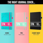 Bullet Dotted Journal Dot Grid Notebook | B5 Daily Journaling Notebooks - Image 2