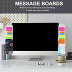2 Pcs Monitor Memo Boards for Computer, Office Desk Accessories, - Image 7