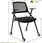 VACYOVKE 10 Pack Conference Room Chairs - Image 3