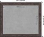 Amanti Art Black Framed Magnetic Board 38x46 X-Large Vision Board - Image 4