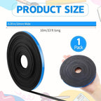 AmazingSpark Magnetic Tape Roll Thin Strips, 0.39 Inch x 33 Feet Magnetic Board - Image 2