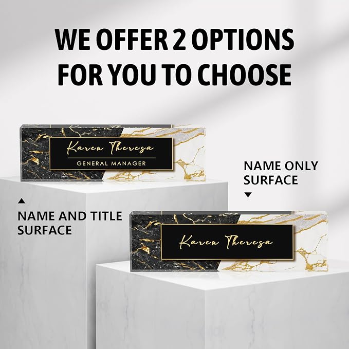 Custom Office Name Plate, Personalized Gifts - Image 6