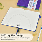 PERCUN Dotted Journal Notebook for Men & Women, 160 Pages Dot Grid notebook for - Image 5