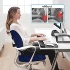 CloudBliss Seat Cushion, Office Chair Cushion, Car Seat Cushion, Lumbar Support - Image 4