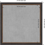 Amanti Art Black Framed Magnetic Board 27x27 Medium Vision Board - Image 4