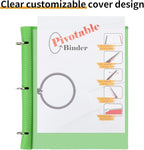 360 Pivotable Project Organizer, 2 Pack 3 Ring Binder - Image 3
