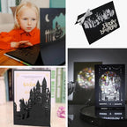 OcePor 100 Sheets Black Cardstock 9” x 12”, 92lb/250gsm Black Card Stock - Image 6