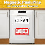VNDUEEY 200 Pack Fridge Magnets Whiteboard Magnets, Refrigerator Magnets - Image 6