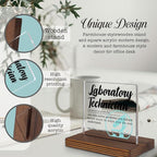 Laboratory Technician Gifts, Funny Appreciation Desk Sign - Image 3