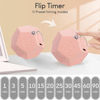 Mini 12 Sided Cube Timer, 11 Preset Times Pomodoro Timer - Image 4