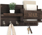 Lwenki Mail Organizer for Wall Mount – Key Holder by Lwenki
