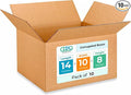 Medium Moving & Shipping Boxes 14x10x8 inches by IDLPackaging