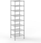 Regal Altair 21" Deep x 24" Wide x 86" Height Wire Shelving Kit | 8-Tier | NSF by Regal+Altair