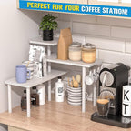 JayRex Bathroom Organizer Countertop Corner Shelf, 3 Tier Moveable Organizer - Image 6