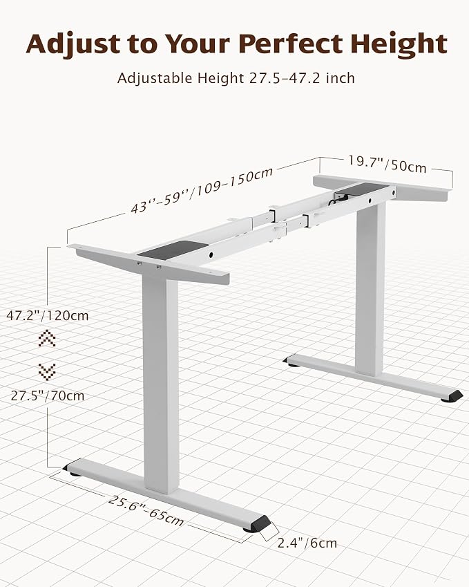 TOPSKY Dual Motor Electric Adjustable Standing - Image 9