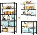 SINGAYE 6 Tier Shelf Organizer Storage Metal Shelves Garage Wire Shelving Unit - Image 4