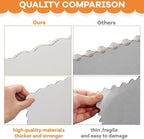 Henoyso 8 Pcs 14 x 22 Inch Black Trifold Poster Board Large Tri Fold - Image 7
