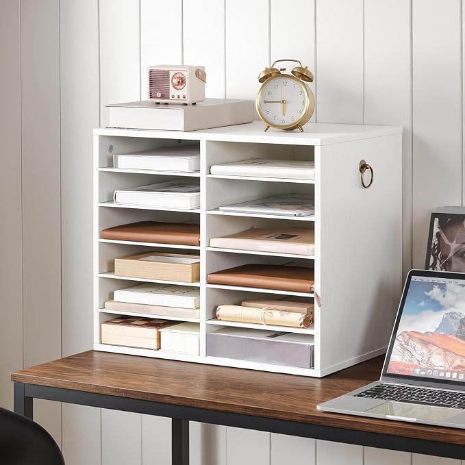 HOOBRO Literature Organizers, 12 Compartments Office Mailbox - Image 3