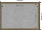 Amanti Art Silver Framed Magnetic Board 18x26 Medium Vision Board - Image 4