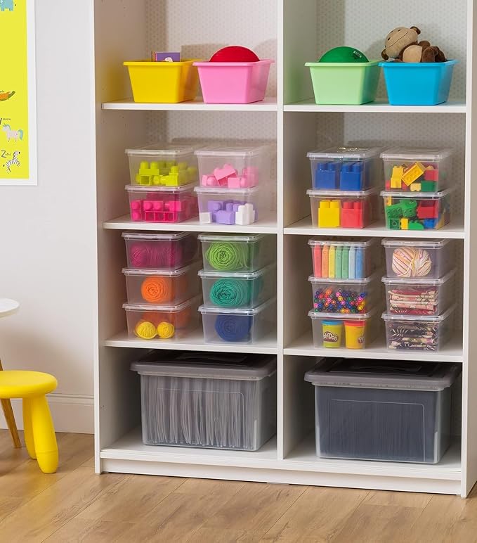 IRIS USA 6-Pack Storage Bins - Image 3