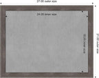 Amanti Art Grey Framed Magnetic Board 21x27 Medium Vision Board - Image 4