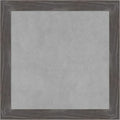 Amanti Art Grey Framed Magnetic Board 19x19 Small Vision Board by AmantiArt