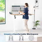 VIVO Electric 63 x 32 in Standing Desk, Memory Height Adjustment, 1B Series - Image 4