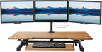 Rocelco 46" Large Height Adjustable Standing Desk Converter - Image 6