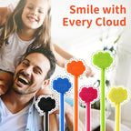 SOOOEC Magnetic Cable Ties, 8 Pack 7.2" Magnetic Twist ties Cute Cloud Design - Image 4