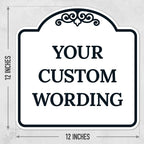 Custom Decorative Sign, Personalized Metal Sign - Image 3