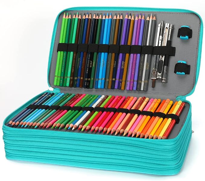 Vomgomfom Deluxe PU Leather Pencil Case - Image 4