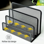 wishacc Folder Holder Desk, 2 Pack Mail Organizer Letter Holder - Image 3