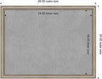 Amanti Art Silver Framed Magnetic Board 20x26 Medium Vision Board - Image 4