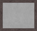 Amanti Art Black Framed Magnetic Board 38x46 X-Large Vision Board by AmantiArt