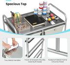 GLACER 10 Drawer Rolling Cart, Storage Cart - Image 5