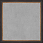 Amanti Art Black Framed Magnetic Board 23x23 Medium Vision Board by AmantiArt