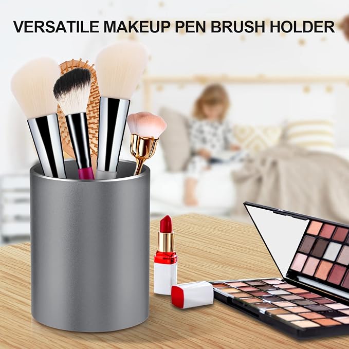 Dopaka Pen Holder for Desk, Pencil cup Pen Organizer for Desk Metal Pencil - Image 6