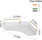 YCIA&DONE Corner Bathroom Counter Organizer, Makeup Organizer - Image 3