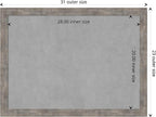 Amanti Art Silver Framed Magnetic Board 23x31 Medium Vision Board - Image 4