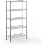 Regal Altair 21" Deep x 42" Wide x 86" Height Wire Shelving Kit | 5-Tier | NSF by Regal+Altair