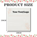 Personalized Sticky Notes 3"x3" – Custom Notepads - Image 2