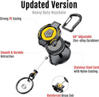 MNGARISTA 2-Pack Upgraded Retractable Keychain, 10 OZ Retraction, 31.5" - Image 6