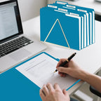 File Folder, HERKKA 30 Pack 1/3 Cut Tab File Folders, File Folders Great - Image 6