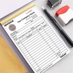 Custom Invoice Book in 3-Part /2-Part Receipt Book - Image 3