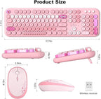 MOFII Wireless Keyboard and Mouse Combo, Full Size 2.4G Plug and Play - Image 6