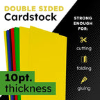 Hygloss Small Colored Poster Board 4x11 - Image 3