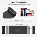 TeQable Tablet Stand for Desk, Gooseneck iPad Holder Clamp Mount, 360° - Image 4
